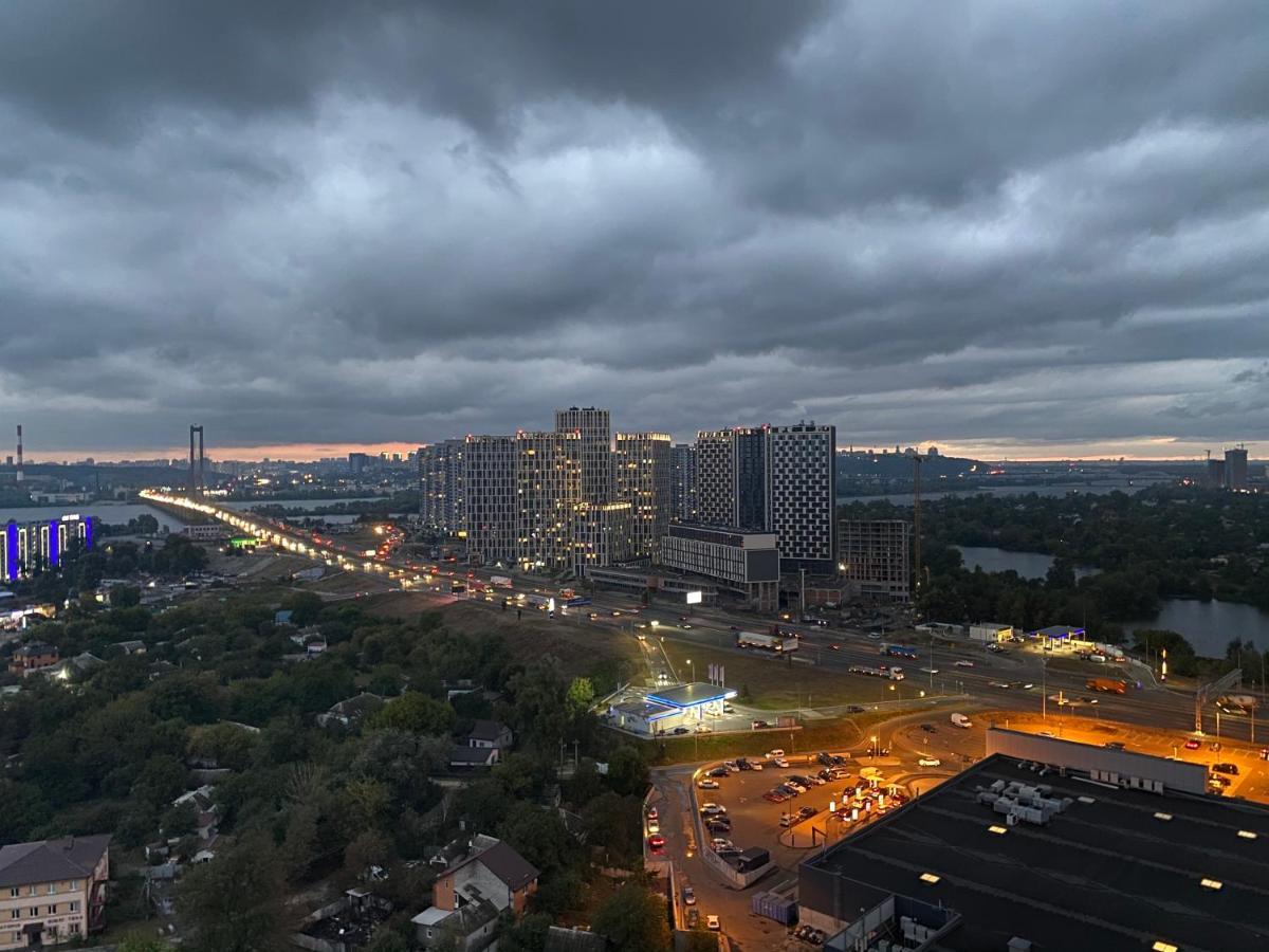Apartments With Dnipro View Kiev Exterior foto